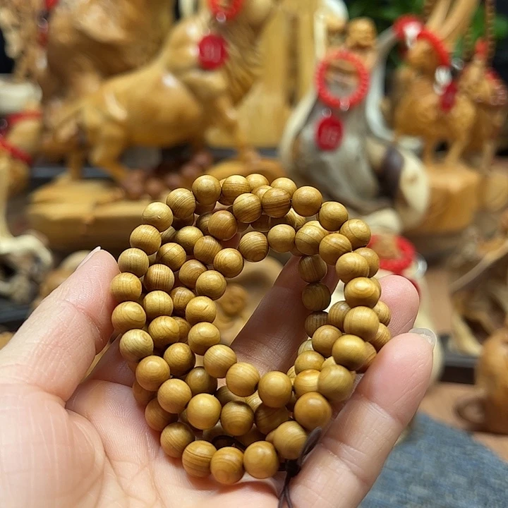 无事牌非洲檀香崖柏摆件