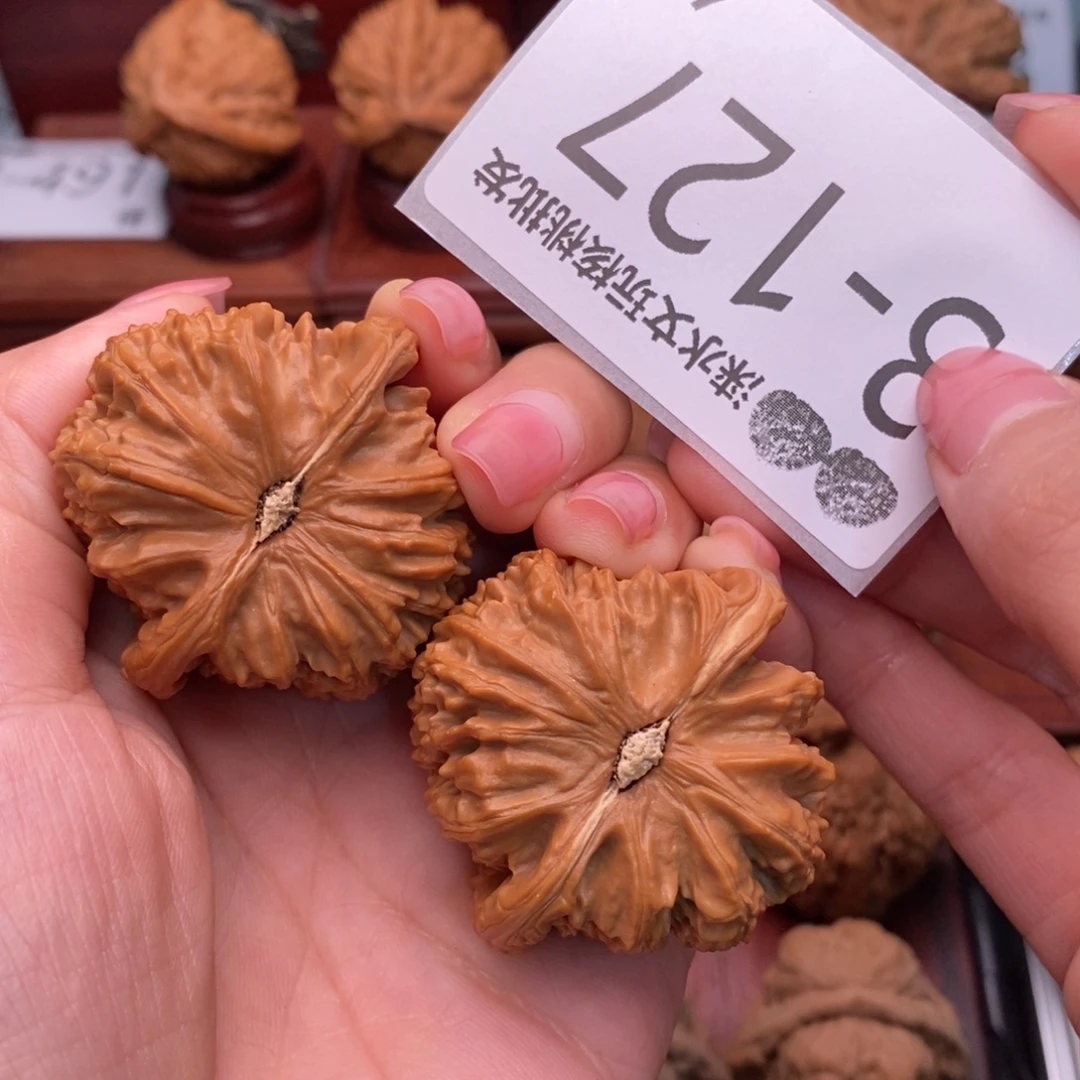 把件文玩核桃42球白