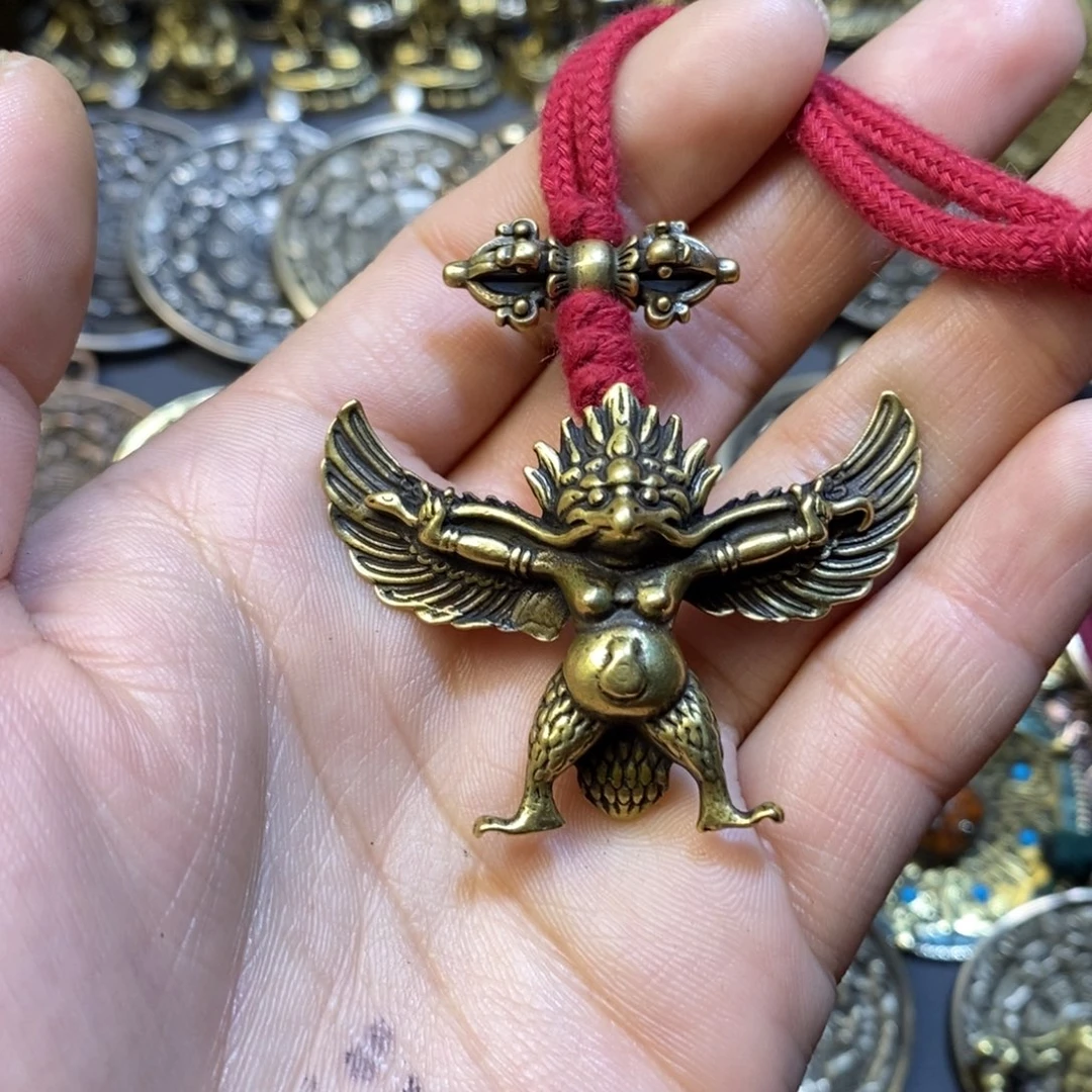 藏式大鹏鸟搭配挂件