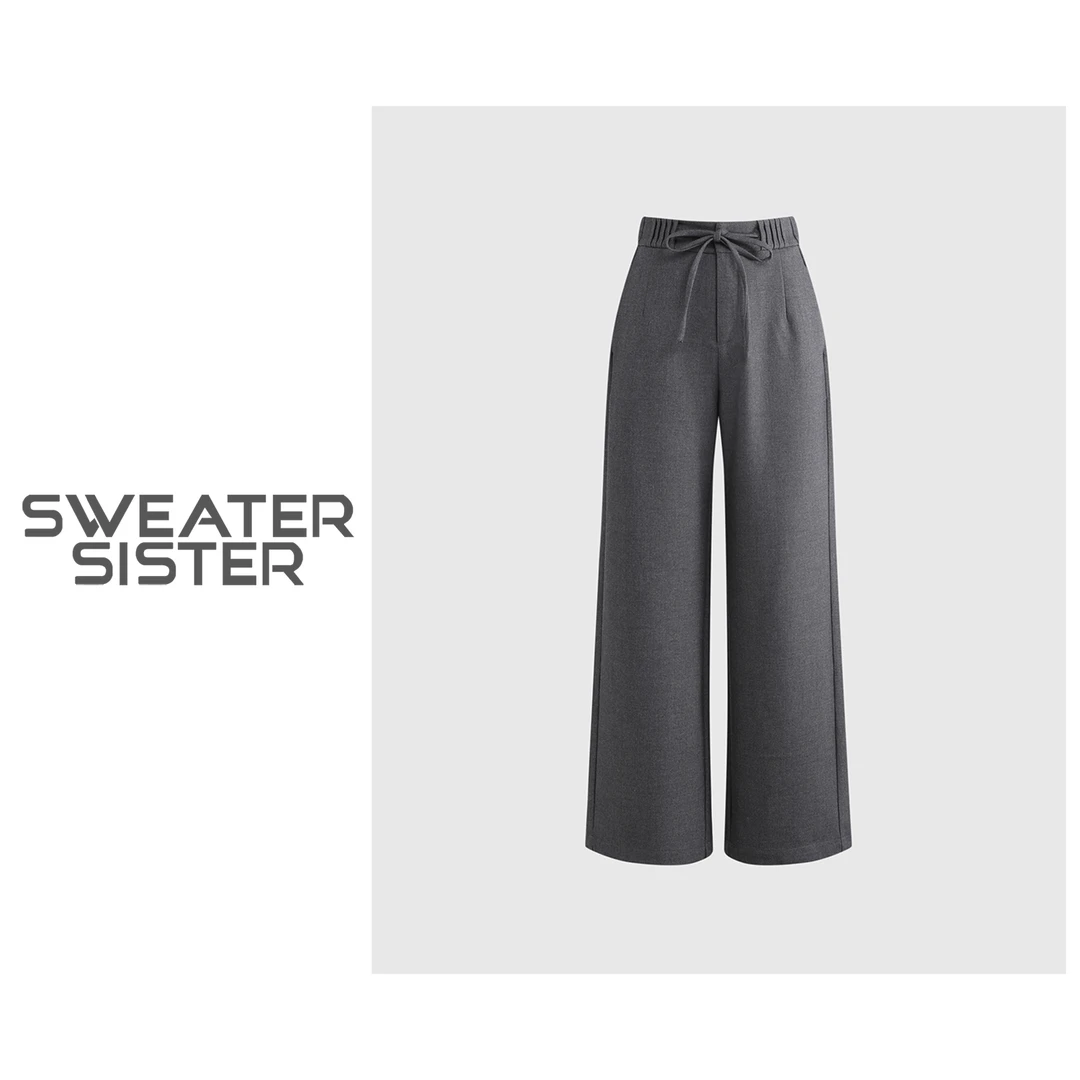 高腰显瘦宽松百搭阔腿休闲直筒裤女551-201