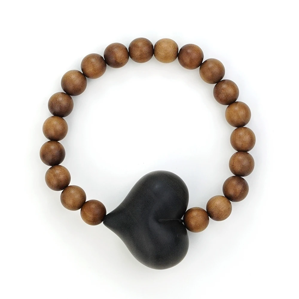 【月桂】老山檀屁桃手串46386