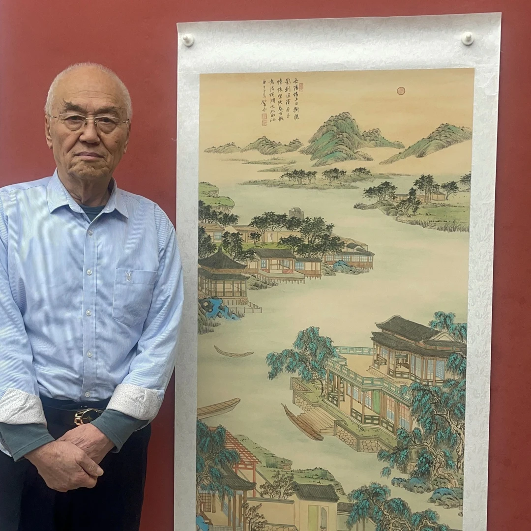 界画山水画 寇永泉老师作品 四尺