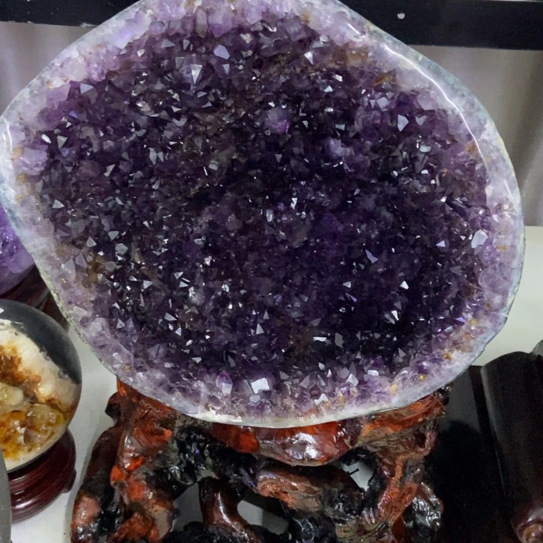 大型摆件（非配饰）未镶嵌紫晶琪