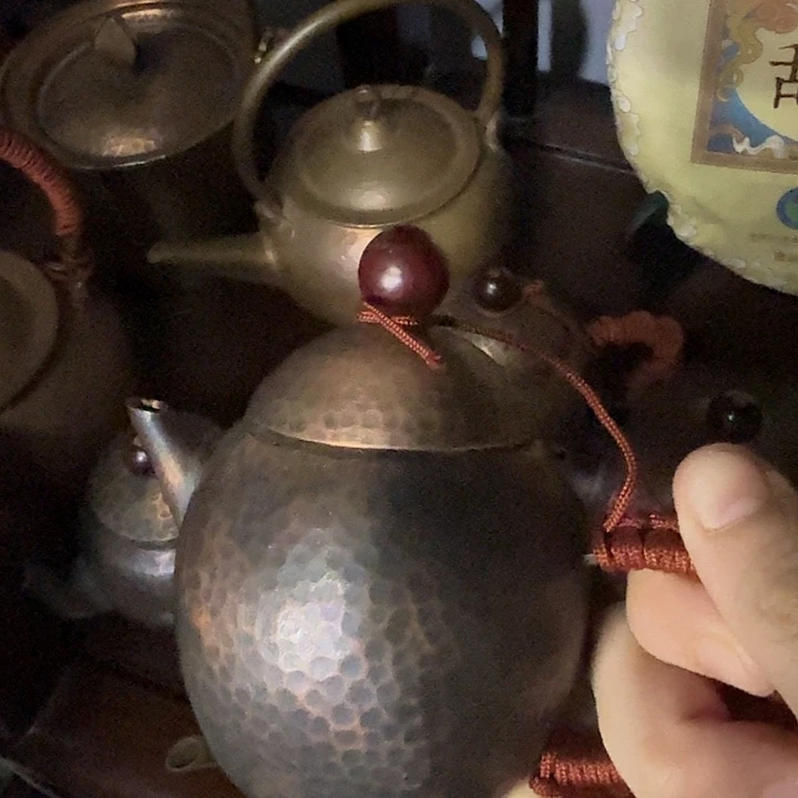 龙蛋壶 茶壶 铜壶