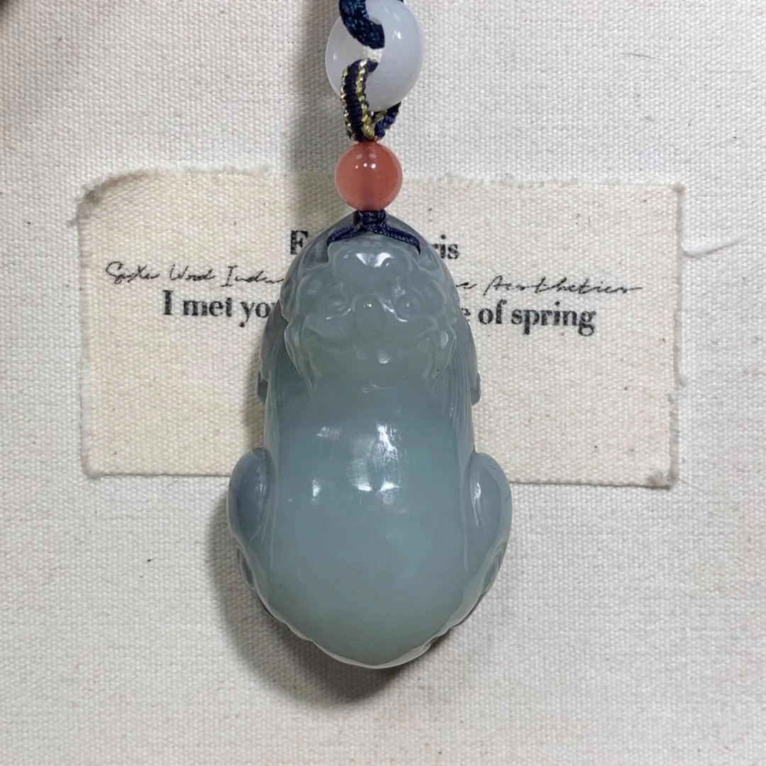 和田玉（糖玉）颈饰未镶嵌