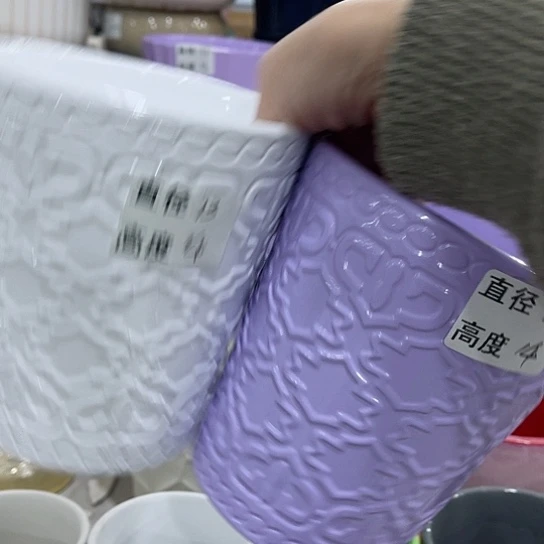 多肉绿植陶瓷花盆9.9包邮，有孔