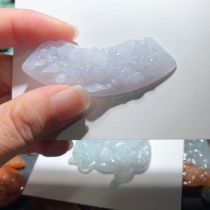 颈饰未镶嵌翡翠天