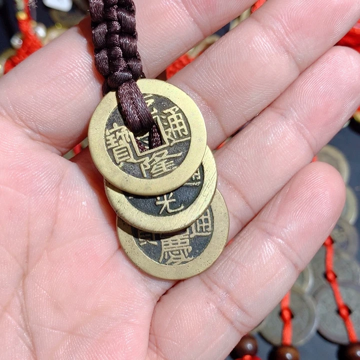 钱到家吉祥挂饰一串