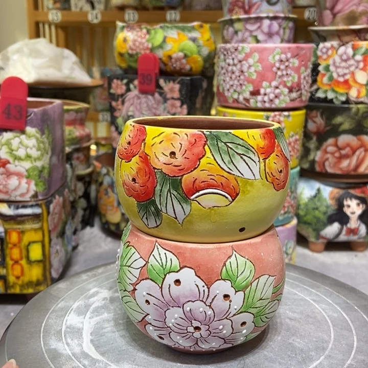 景德镇艺术手绘作品