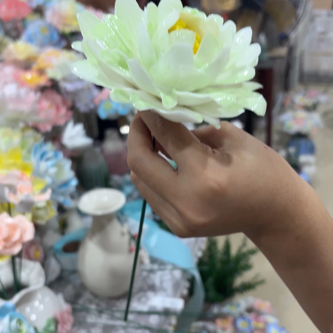 陶瓷花，20发货， 退款拉黑