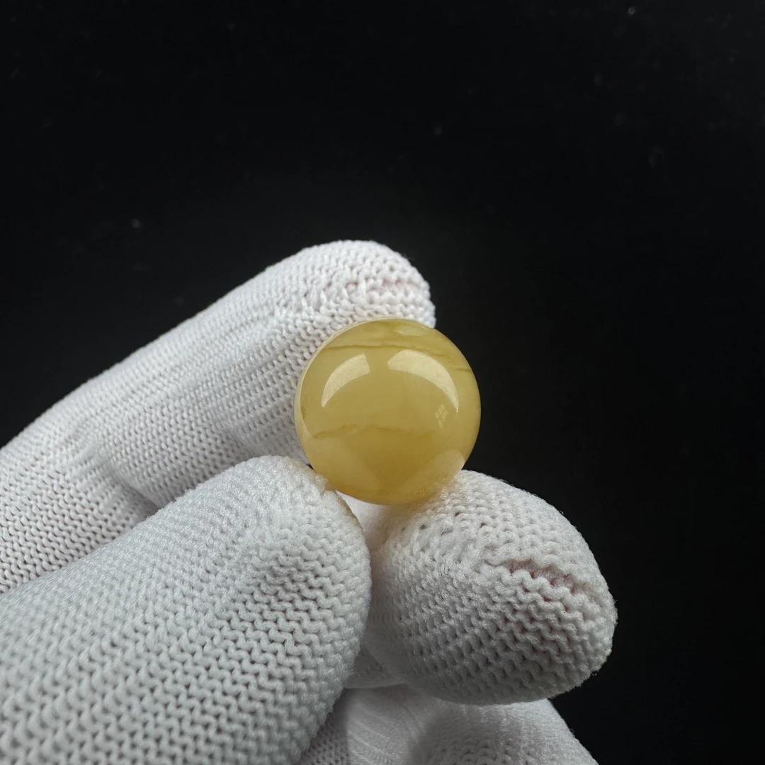 A2004天然蜜蜡妖花圆珠 16mm支持鉴定假一罚四