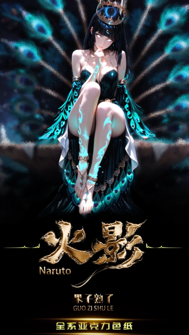 【强娶非木叶】果子熟了火影忍者亚克力色纸盲盒潮玩（主播代拆）