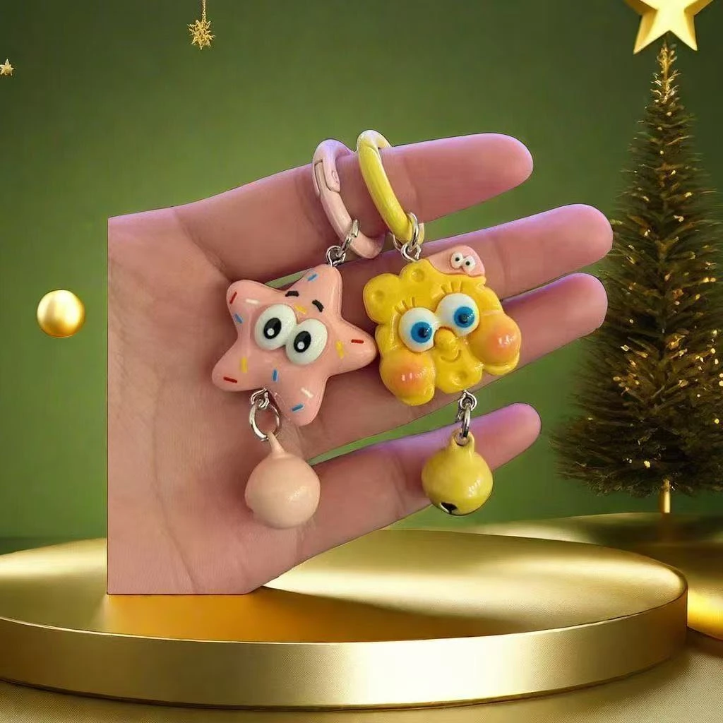 海绵宝宝配饰钥匙扣