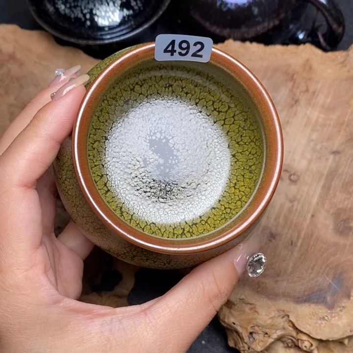 茶盏建窑建盏主人杯492