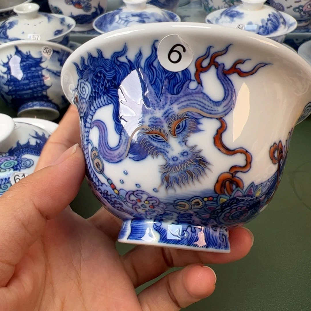 木木景德镇纯手工纯手绘茶具6
