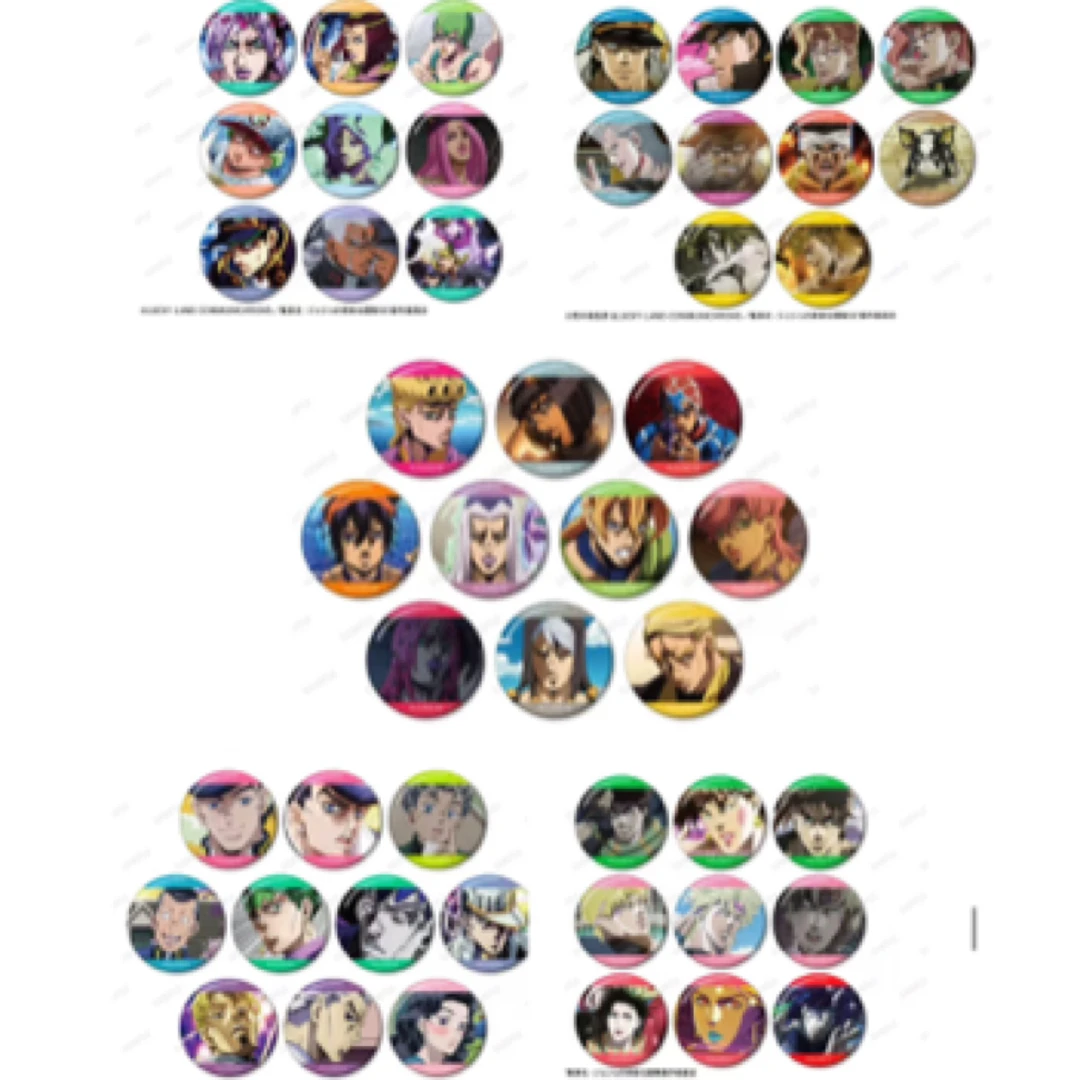 【Jojo奇妙冒险】 jf2025 系列 吧唧 盲盒代拆