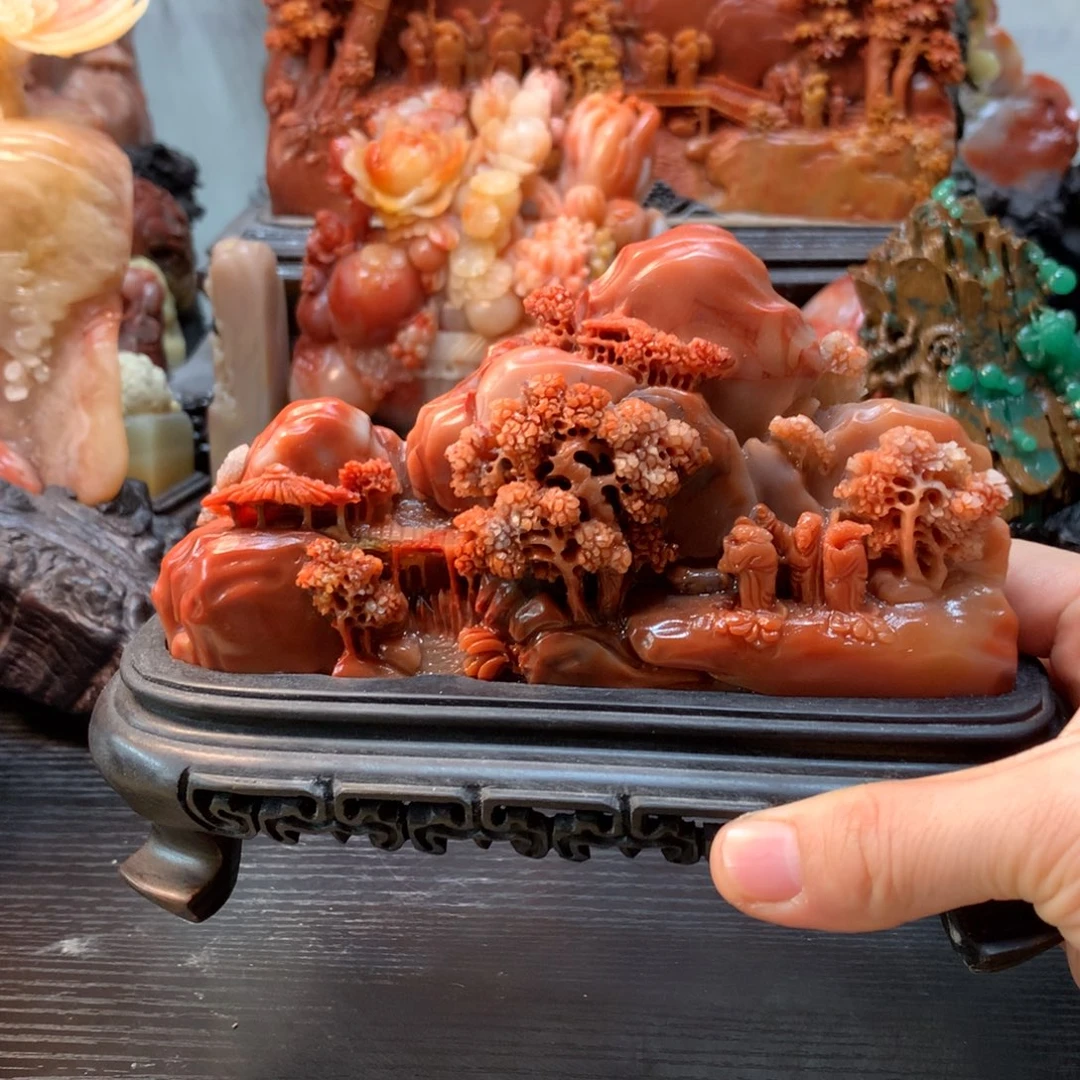 寿山石寿山石摆件