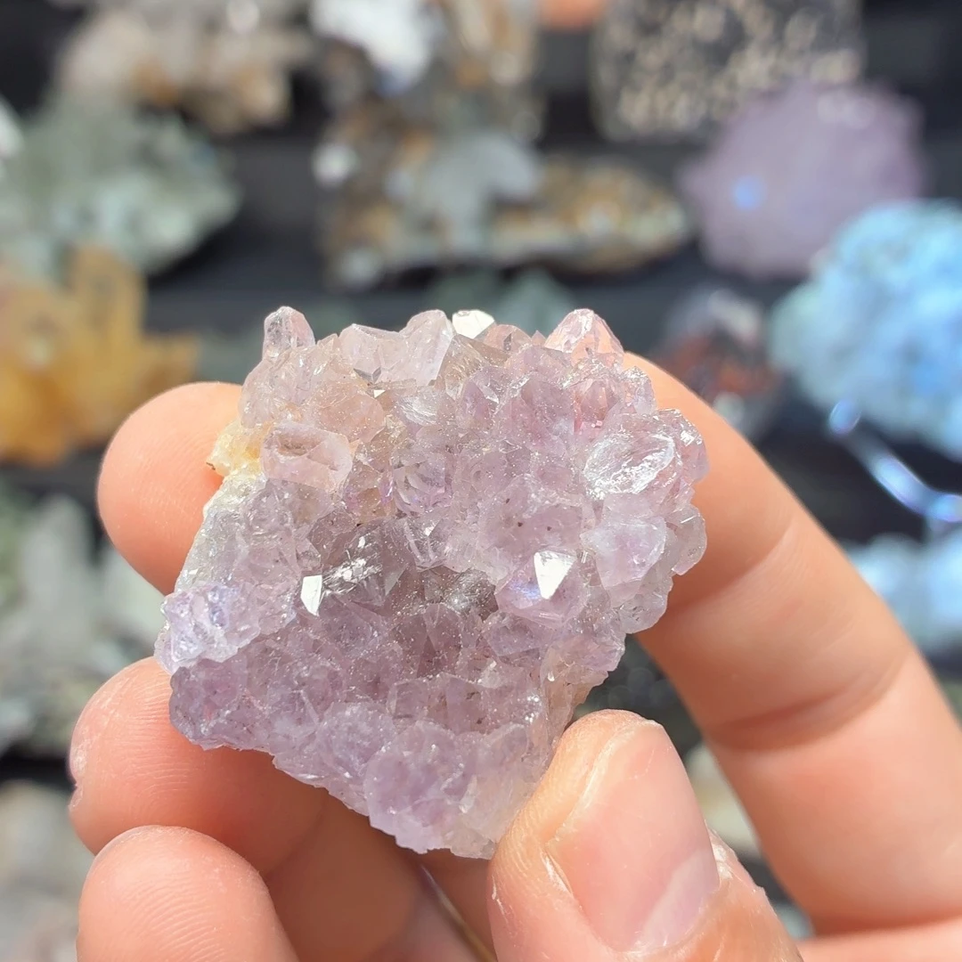 石材福利紫水晶晶簇