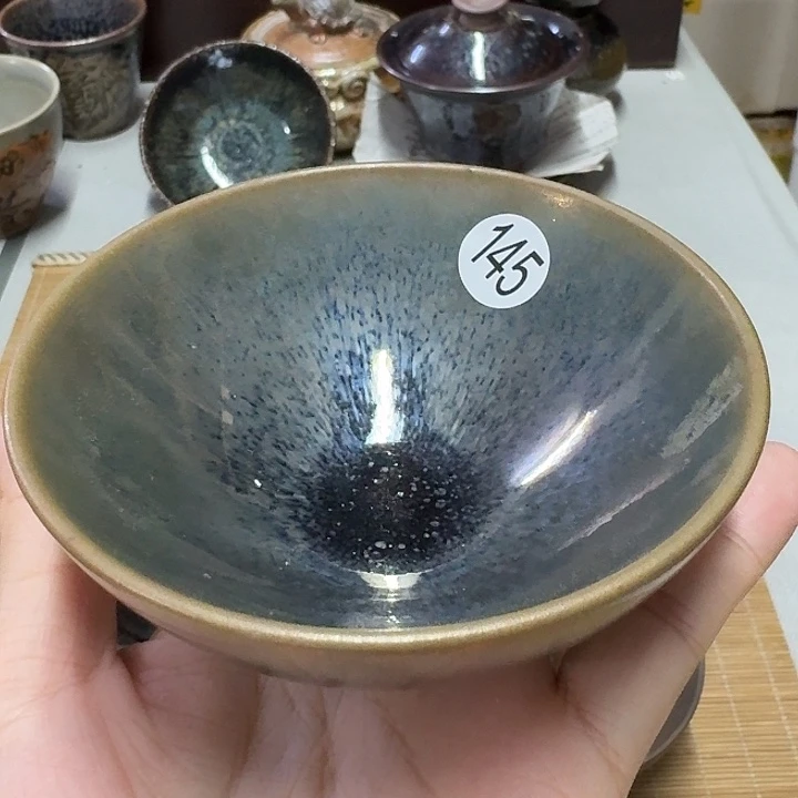 茶盏145 坚记茶盏摆件