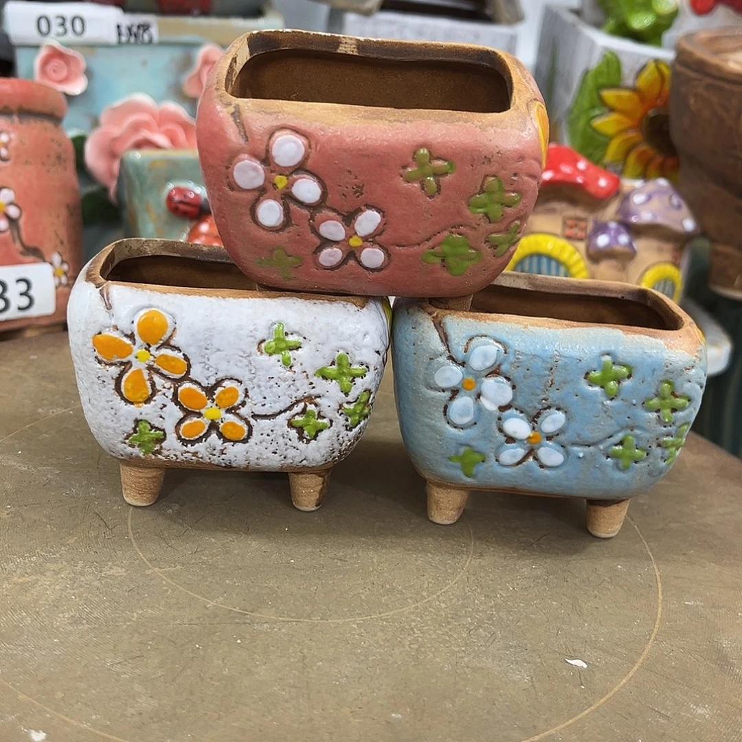 粗陶多肉花盆花盆