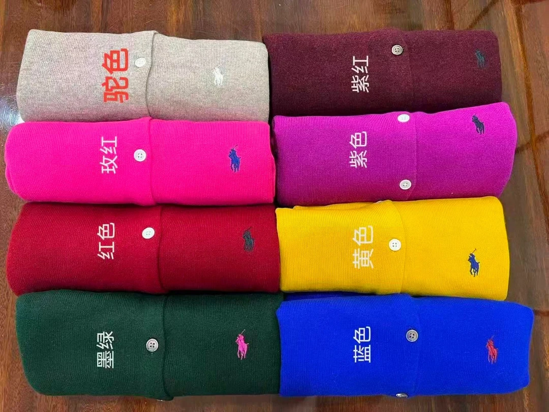 J针织刺绣常规款厚款圆领毛针织衫