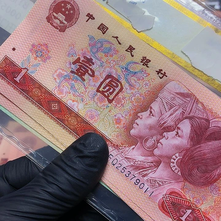 海**园第四套人民币FQ 红幽灵4张