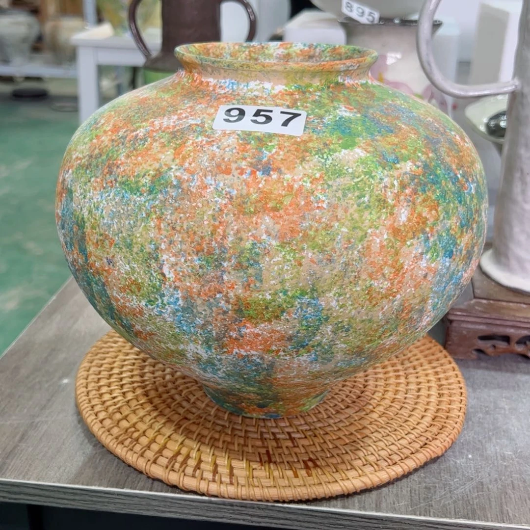 红陶口9高21无孔