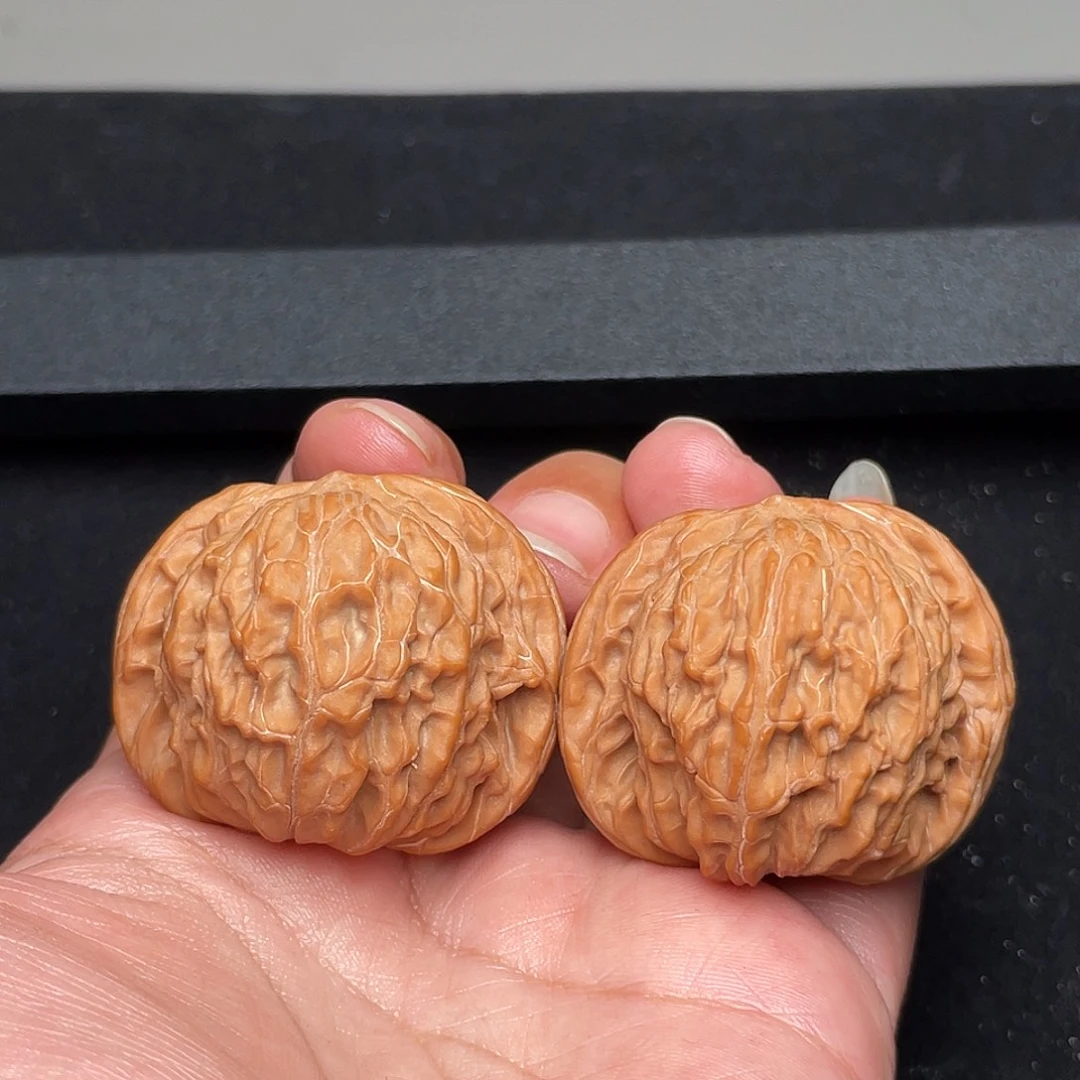 把件猴头核桃40×37全品头茬平谷老树一代磨盘XM3536