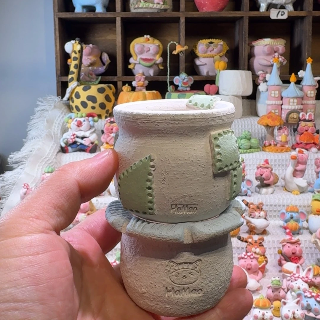 厂家直销手工花盆摆件