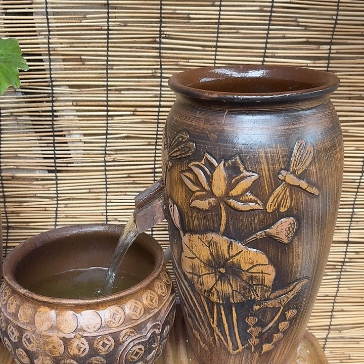 粗陶口径19/39，20/16进水口2.5厘米