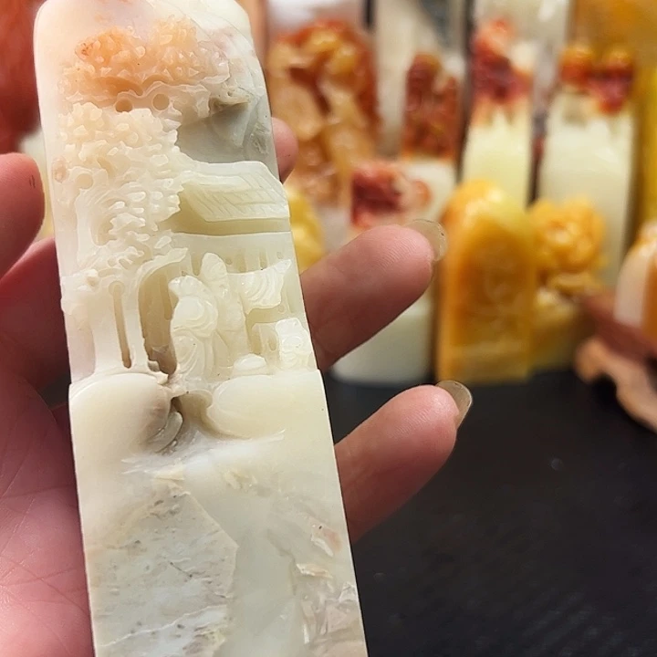 寿山石印石寿山石篆刻章
