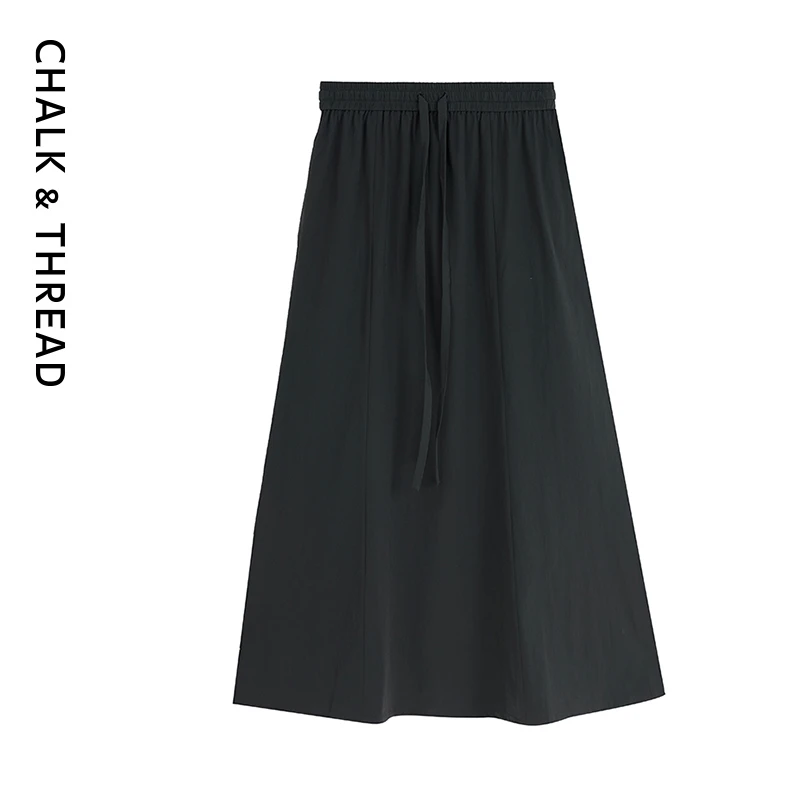 CHALK&THREAD空气感A字半裙