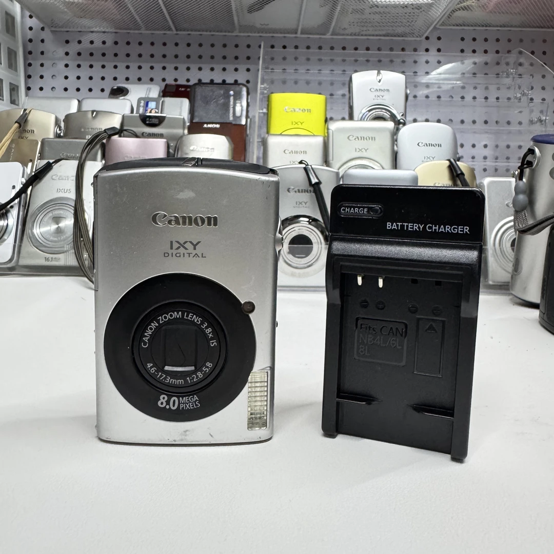 95新 Canon/佳能 佳能ixus860 银色 日文英文版 9.5新
