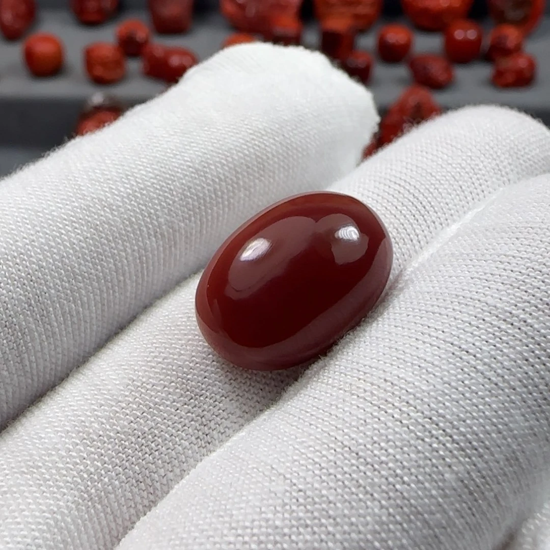 南红玛瑙未镶嵌戒面