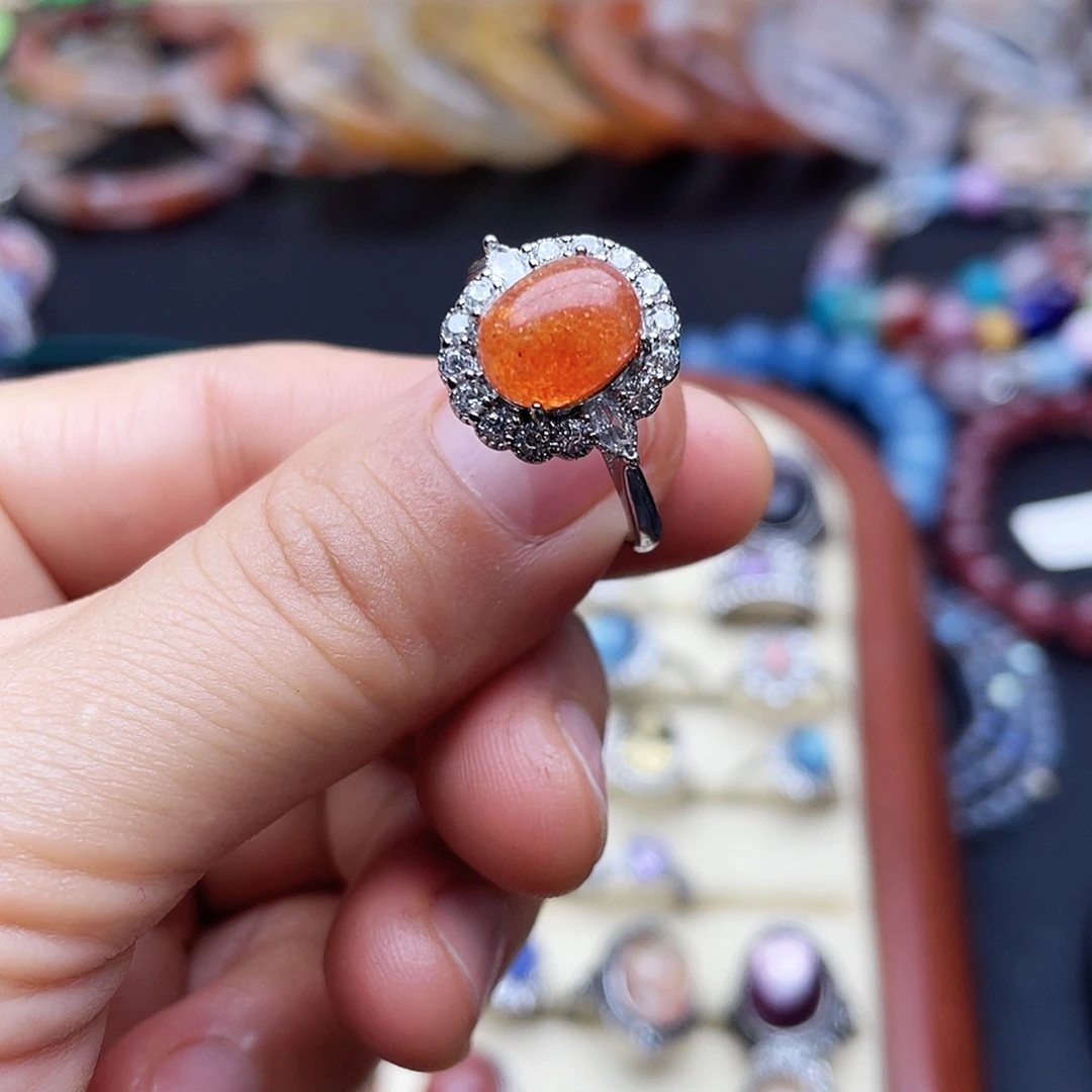 银S925镶嵌烟晶手链