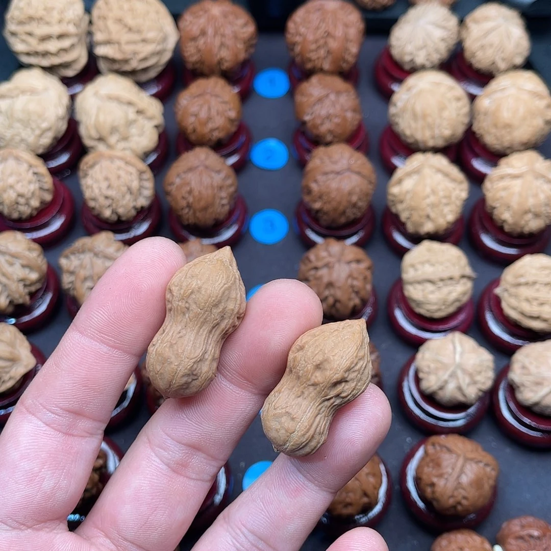 文玩核桃把件花生