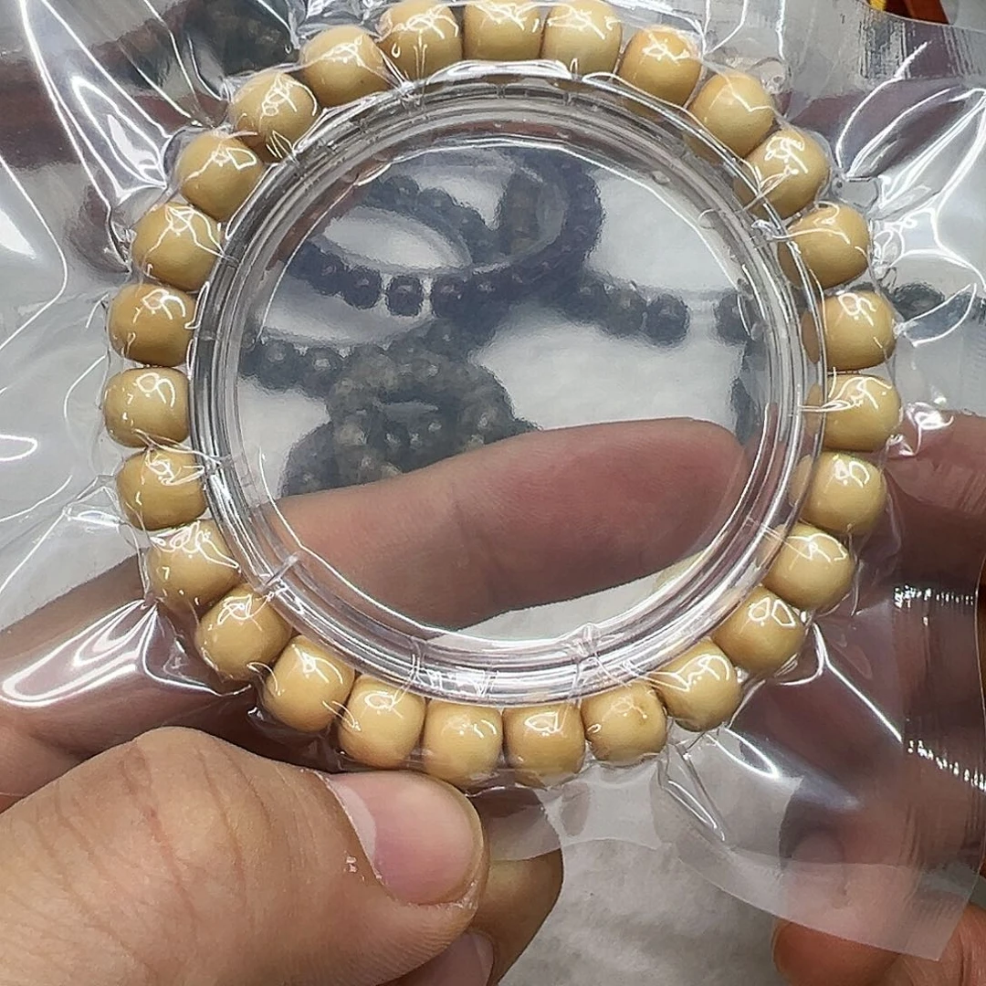 星月菩提手串21傲世糯冰龙脊梯田单圈98