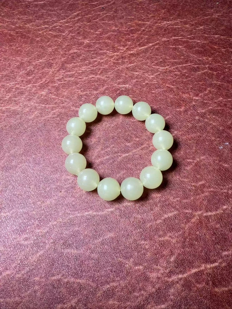 T077-特级菩提夜光手串(无礼盒）