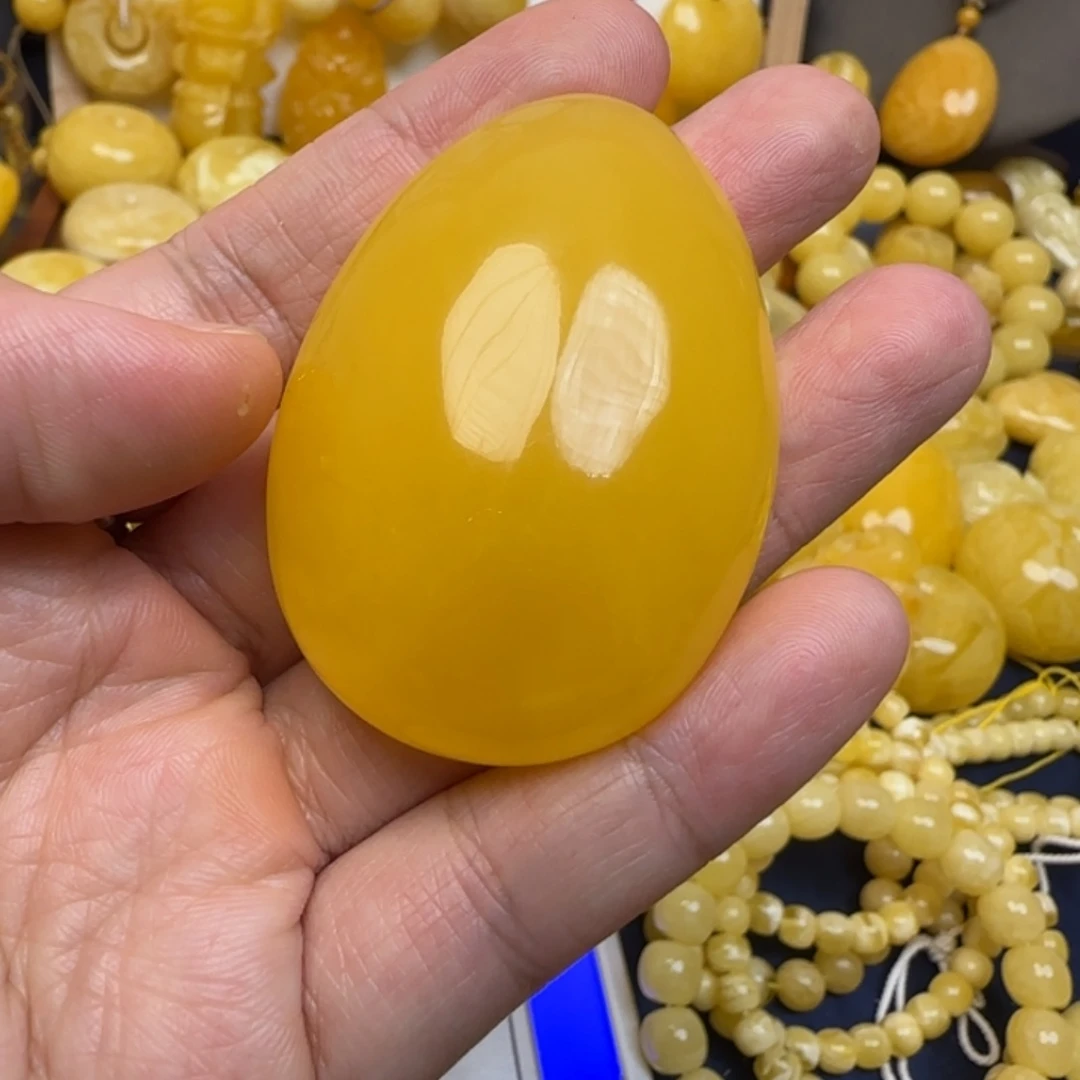 蜜蜡未镶嵌项圈天然蜜蜡