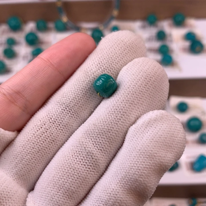 未镶嵌绿松石配饰j7.5*6.9