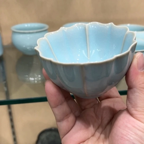 瓷片陶瓷茶具汝瓷茶具