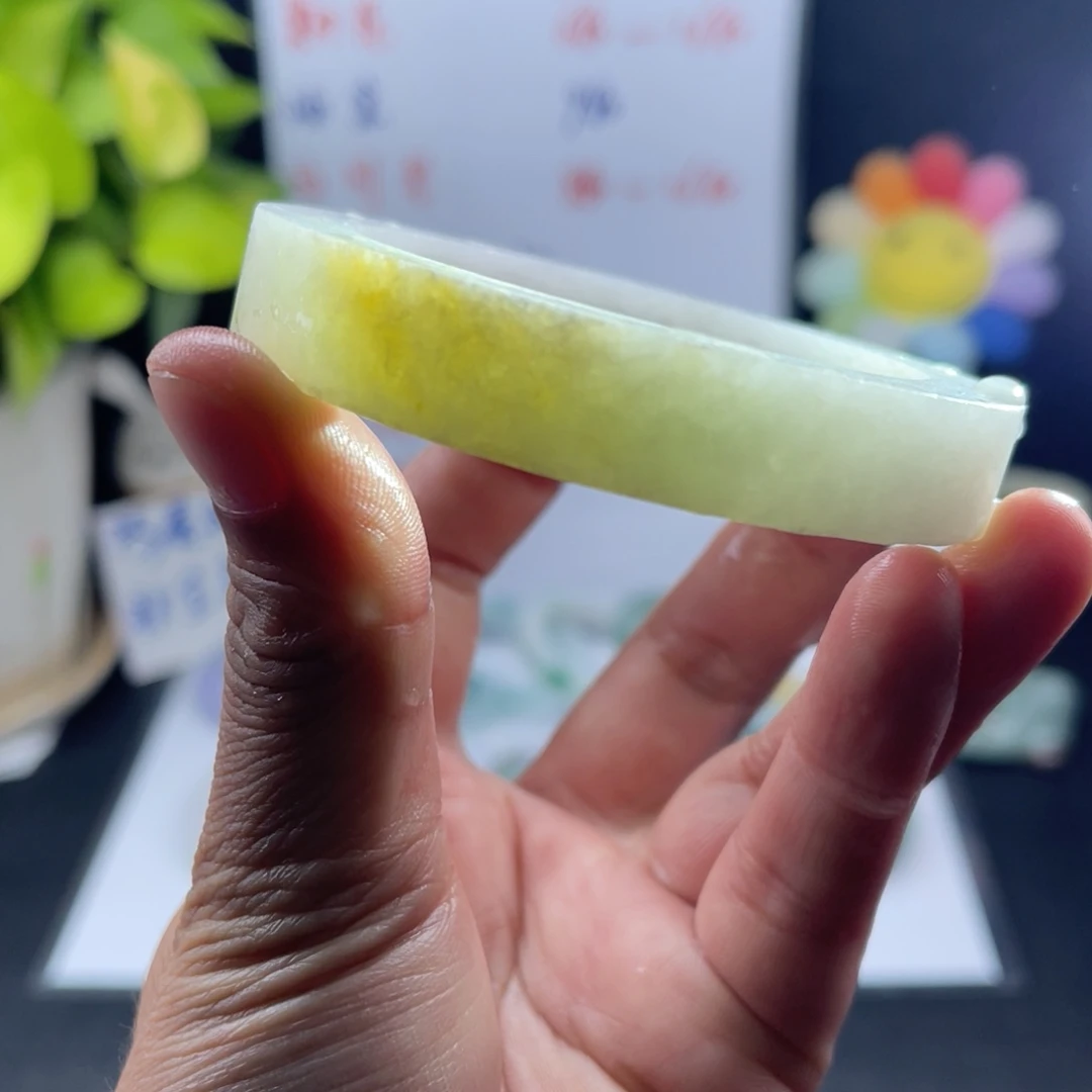 定制翡翠58-60正圈未镶嵌手镯