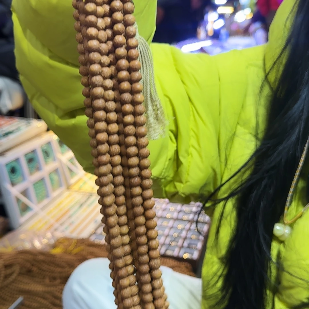凤眼菩提吊坠酸枣核长串正圆