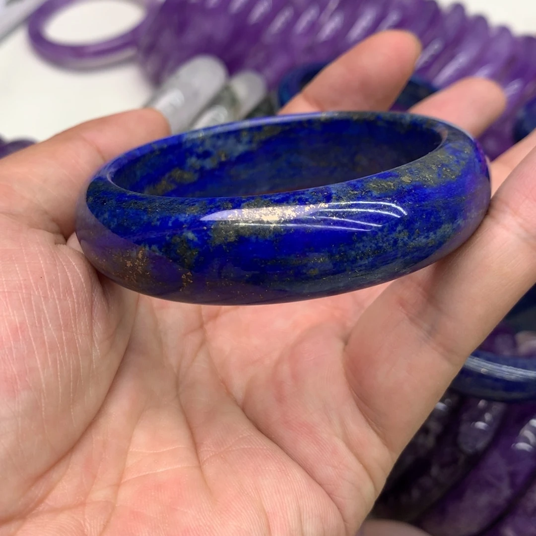 青金石未镶嵌手镯元*