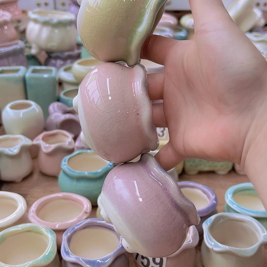 陶瓷花盆单场满12包邮