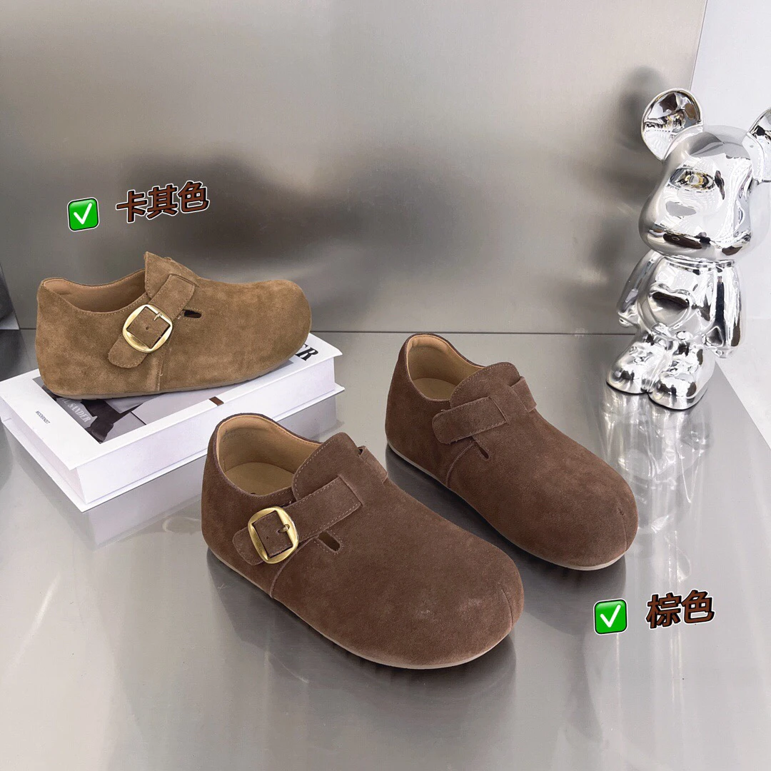 【预售】新款百搭一脚蹬勃肯内增高vivian4.5厘米