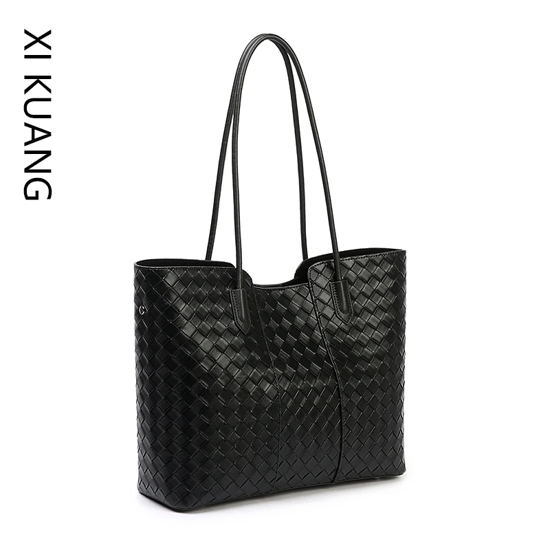 牛皮托特包女式2025新款时尚百搭通勤单肩包高级感简约大包229