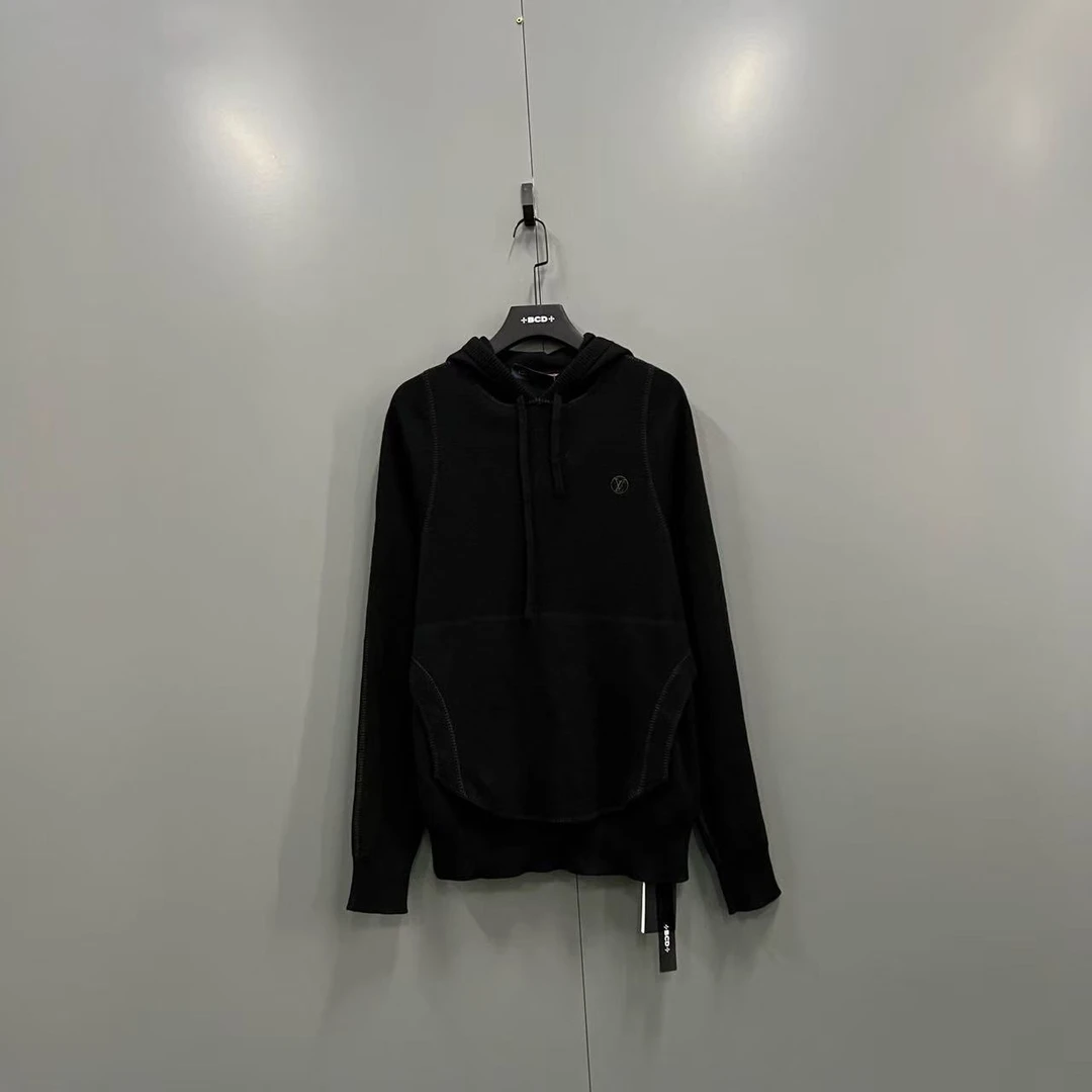 99新 LouisVuitton/路易威登 毛毡缝线帽衫 L码98新16900/C018088