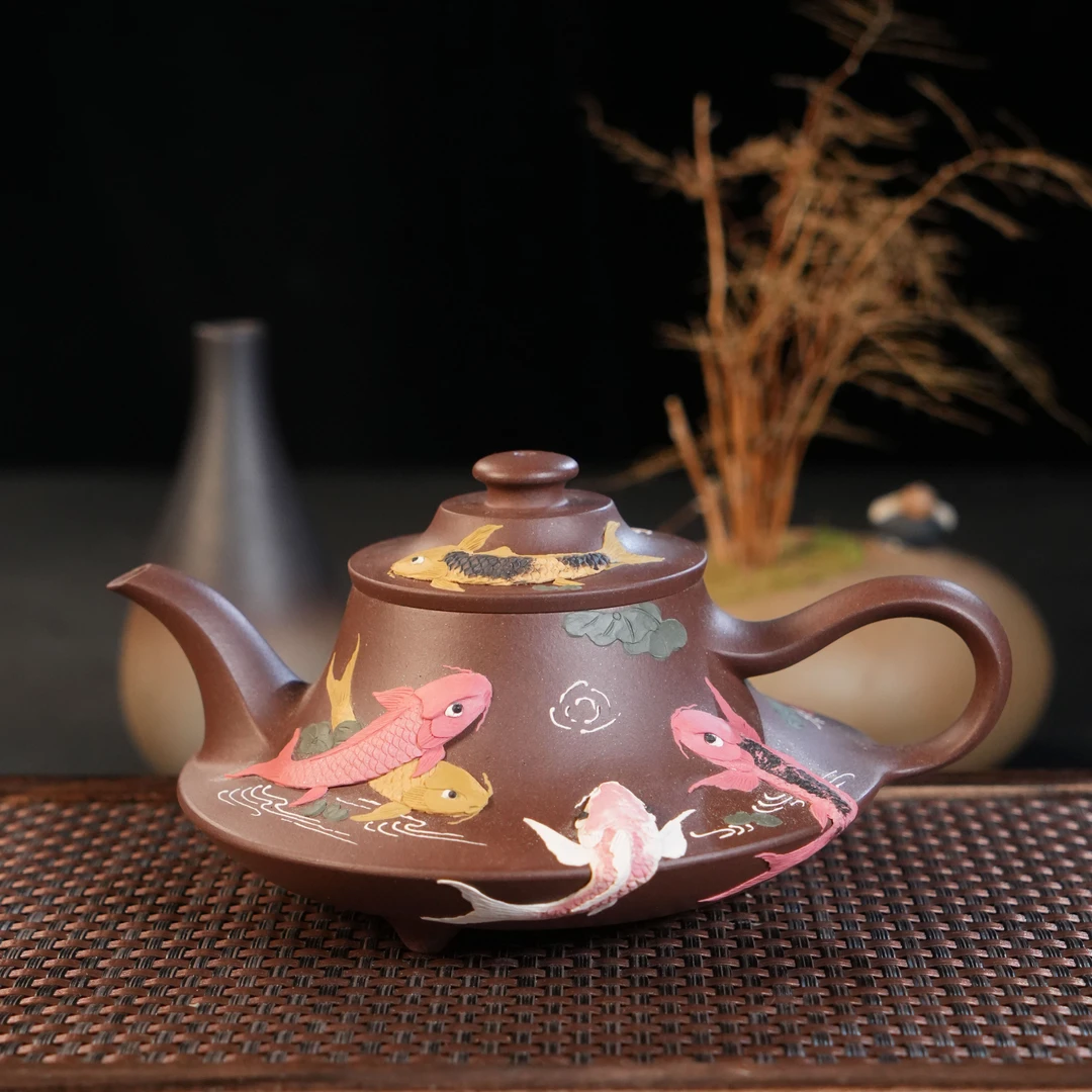 WJ-040  吴吉  宜兴手工紫砂    云炉