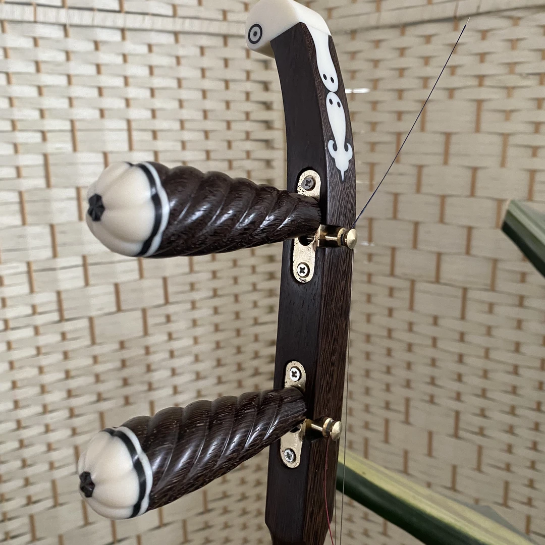 鸡翅木高音 中音卷头板胡 厂家直销